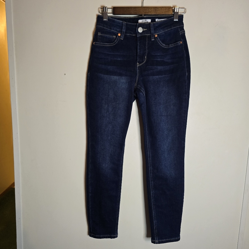 Royality For Me Petite High Rise Skinny Jeans Dark Wash 4 Petite